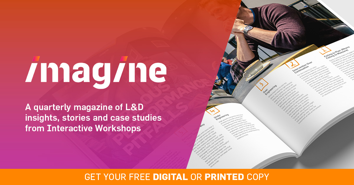 Imagine // A quarterly magazine collecting L&D insights